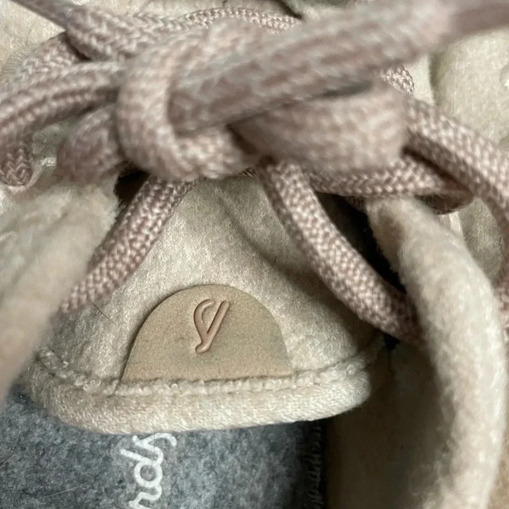 Allbirds Women’s Sneakers The Wool Runner Tennis Shoe Beige Size 6